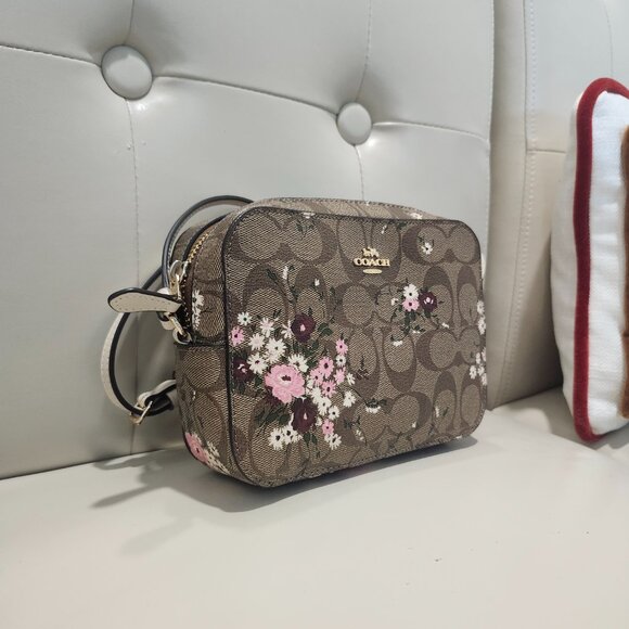Coach Evergreen Floral Crossbody Camera Bag - Picture 3 of 4